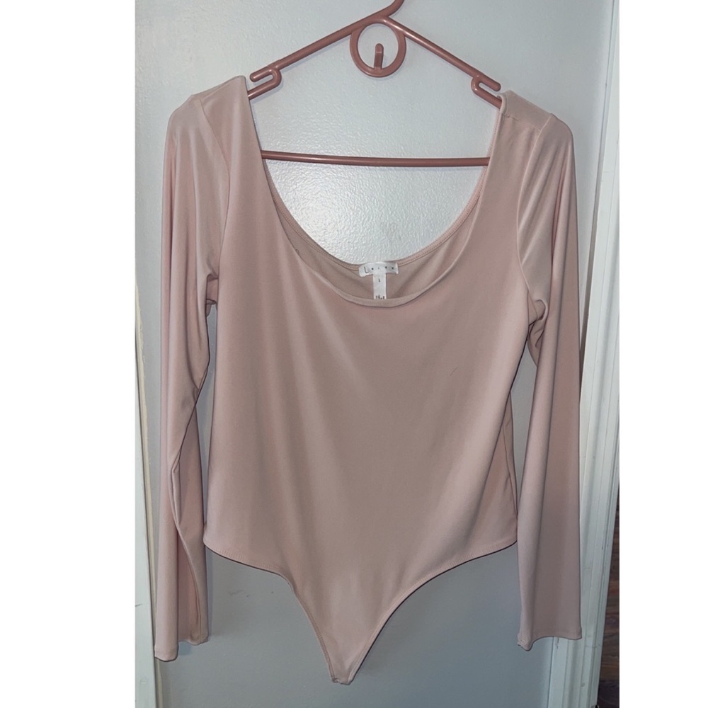 Super soft light pink bodysuit